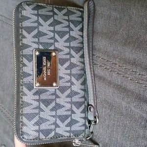 Michael Kors Large Logo Wallet Wristlet